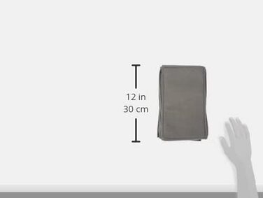 Органайзер для зберігання Zeller 14614 з 8 відділеннями, флізелін, тканина, сірий, 18x30x105 см