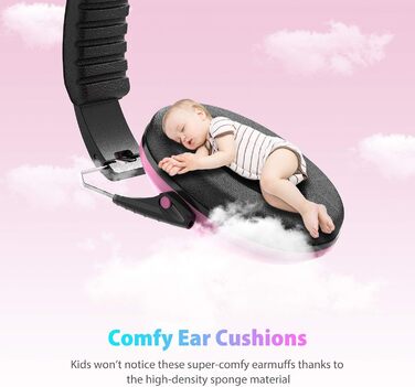 Навушники для захисту від шуму Dr.meter для дітей - пасивні навушники-затички для вух, захист від шуму SNR 27dB, для школи, аутизму, сну, навчання, гри на барабанах, зелені та блакитні