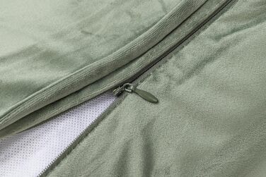 Подушка для собак Lotte Nalino, велюр, сіра, 70x55x15 см