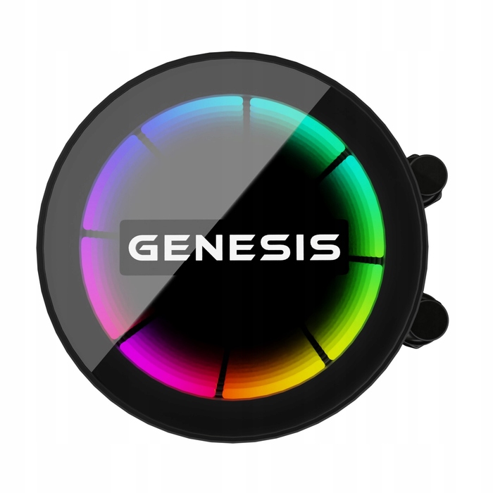 Система водяного охолодження GENESIS Hydria 360 ARGB, чорна