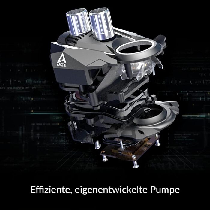 ARCTIC Liquid Freezer II 420 A-RGB - Повнорозмірна система водяного охолодження CPU з RGB, LGA1700, 200-1900 RPM