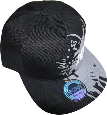 Кепка бейсболка NY з логотипом Нью-Йорка, чорно-сіра, розмір 52