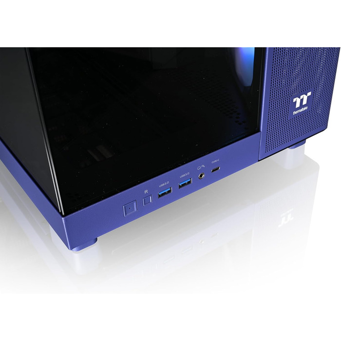 Корпус Thermaltake TG ARGB ATX Mid-Tower – View 380 XL, білий, з вентиляторами, USB-C, підтримка радіатора 360мм