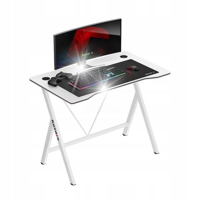 Ігровий стіл Huzaro Hero 1.4 White, 100 см