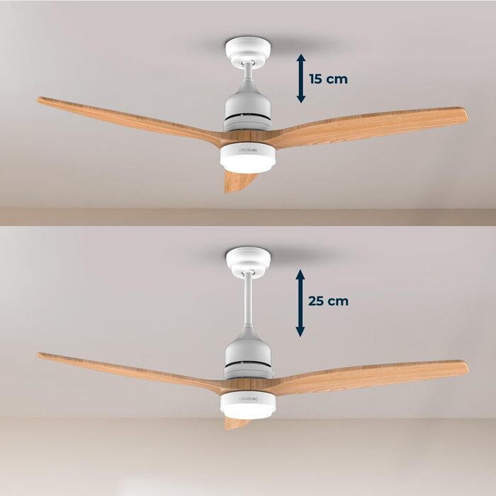 Стельовий вентилятор Cecotec EnergySilence Aero 5230 WhiteWood 52