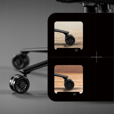 Ігрове крісло Diablo Chairs X.One Prime, тканина, сіре