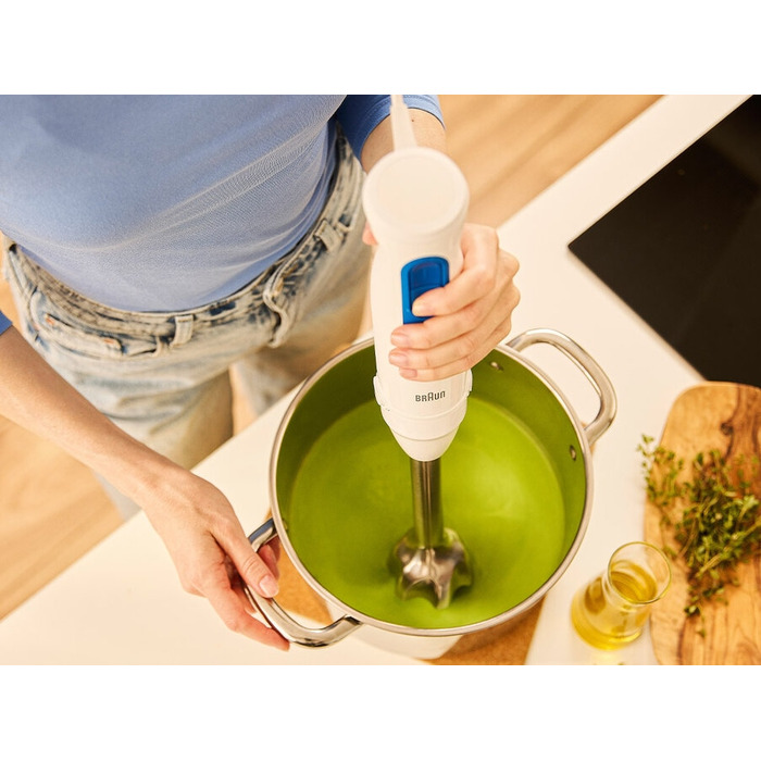 Блендер Braun MultiQuick 3 MQ30.202M 900 Вт з подрібнювачем та вінчиком
