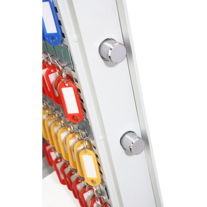 Шкафчик для ключів Phoenix Cygnus KS0032E на 48 ключів, білий, 36x30x10 см