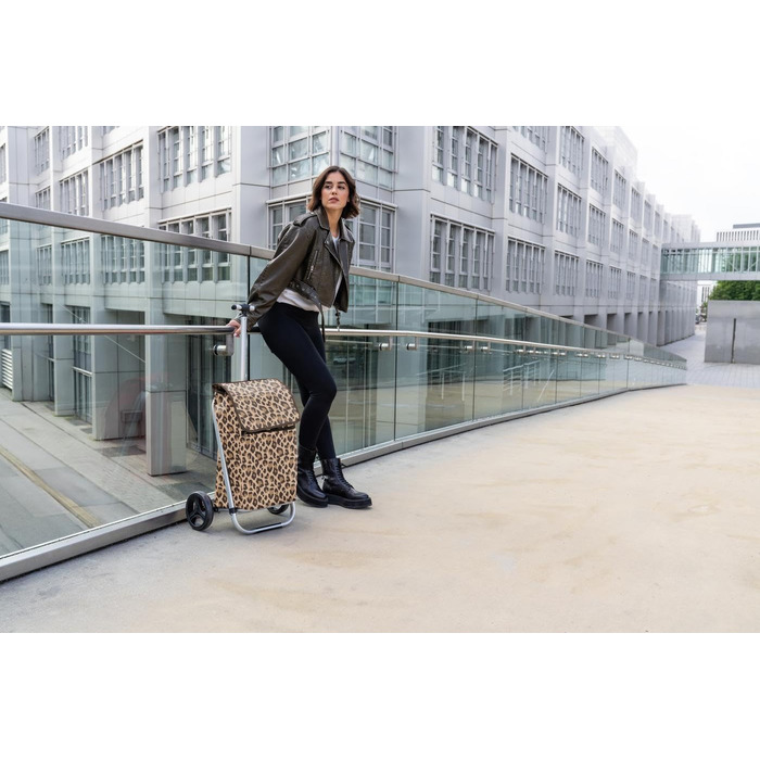 Тролей для покупок Reisenthel - Легкий та місткий тролей для щоденних покупок (Leo Macchiato)