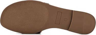 Сандалі жіночі Calvin Klein Kendell плоскі, чорно-білі, 40 EU