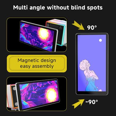 ProFlow AIO 240 - Водяне охолодження з LCD-дисплеєм для AM4/AM5 та Intel LGA1851/1700 (240мм, Чорний)