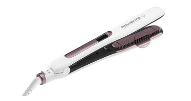 Rowenta Premium Care Brush & Straight SF7510F0: Випрямляч-щітка з кератино-кашеміровим покриттям та іонізацією