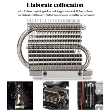 Радіатор охолодження SSD Thermalright HR-09 2280 PRO для M.2 SSD комп'ютерів