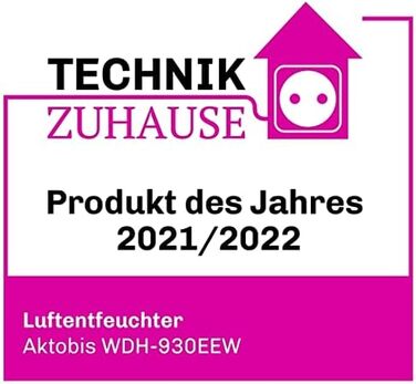 Зволожувач повітря Aktobis WDH-106LE - тиха робота, 40 л/добу