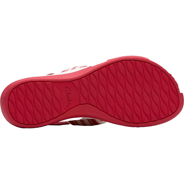 Сандалі Clarks Arla Stroll для дівчаток (40 EU, широка колодка, вишневий колір)