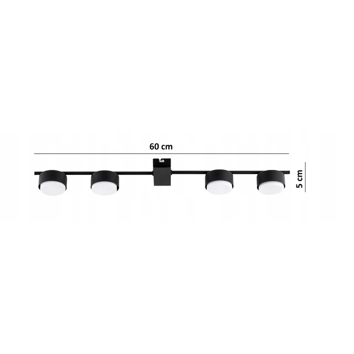Підвісна лампа Elko-Lighting Mono 4 — 4 точки освітлення GX53