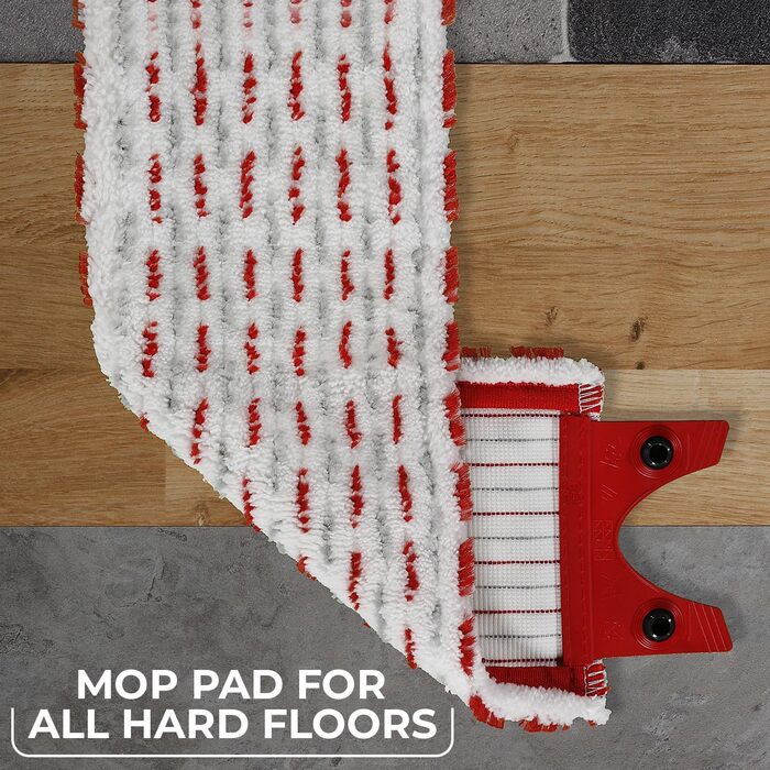 Vileda Ultramax Turbo 2в1 Вісковий Моп Комплект | Система з Телескопічною Ручкою (75–130см), Мікрофібра та Відро з Потужною Віджимною Системою | Для Плитки, Ламінату та Паркету