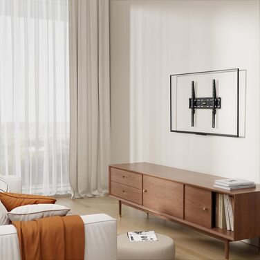 Настінний кронштейн для телевізора Philips Universal Flat-to-Wall для LCD/LED ТВ 32-75 дюймів, VESA 75x75-400x400 мм, до 45 кг
