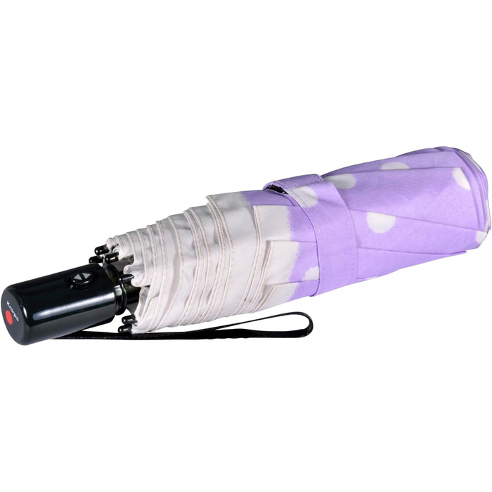 Сонцезахисний парасолька Knirps Duomatic Slim Renature Green (Dot Art Lavender)