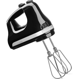 Ручний міксер KitchenAid Classic 5 швидкостей, чорний Onyx, 5KHM5110EOB