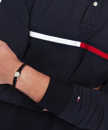 Браслет шкіряний чоловічий Tommy Hilfiger коричневий – стильний аксесуар