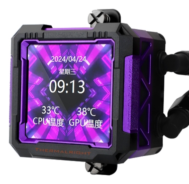 Рідинне охолодження Thermalright Frozen Warframe Pro 360 Black ARGB LCD