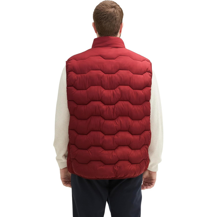 Жилет чоловічий TOM TAILOR, 3XL, Бордовий (13721)