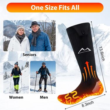 Loowoko Гріючі шкарпетки - зігрійте ноги в холодну погоду