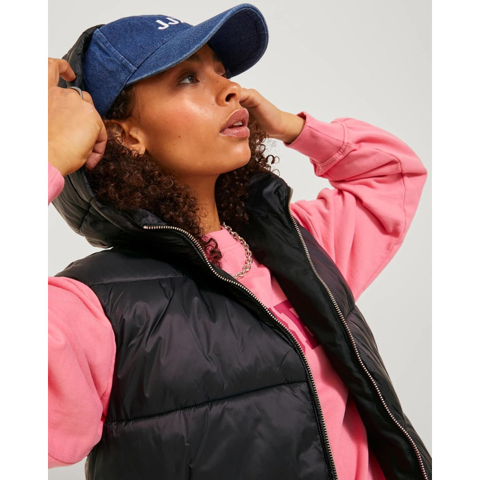 Жіночий жилет JJXX Jxbillie Puffer Vest Otw Sn чорного кольору