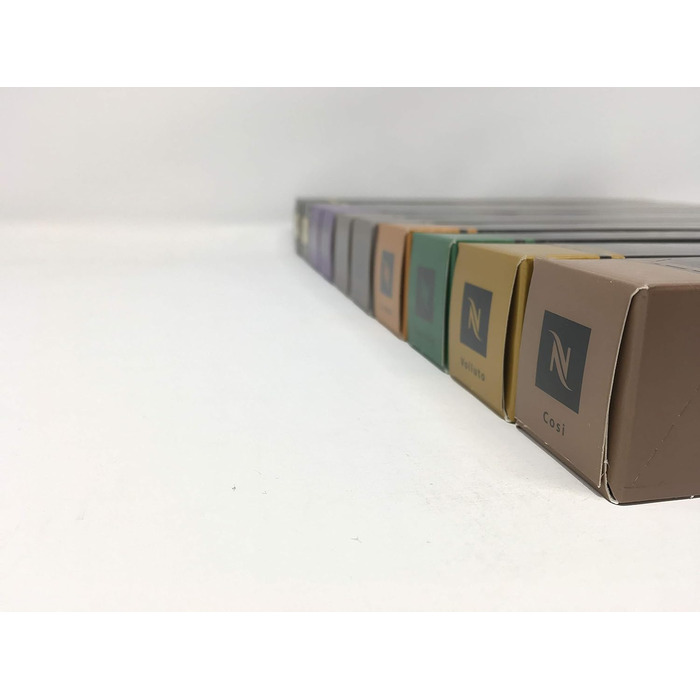 Набір капсул Nespresso Varietät Pack - 100 шт. (Рістретто, Арпеджіо, Рома, Ліванто, Капріціо, Вулло, Козі)