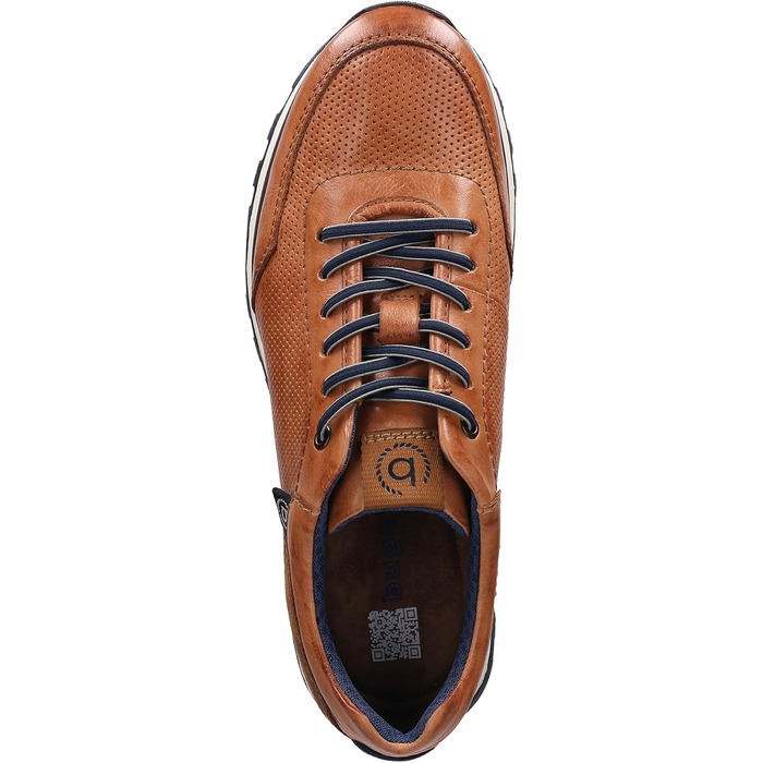 Чоловічі низькі кросівки Bugatti 42 EU, колір Cognac (бурштиновий)