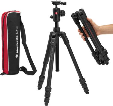 Штатив Manfrotto Befree Advanced для Sony Alpha з кріпленням Arca-Swiss, алюмінієвий