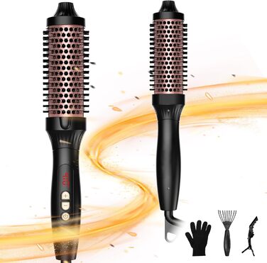 UKLISS Hairstyler 6 в 1: Airbrush, круглі щітки, плойка, фен, випрямляч | 1000W | для локонів, об'єму, випрямлення та сушіння