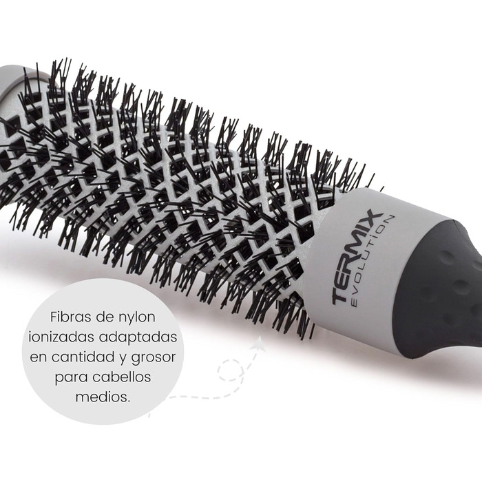 Набір плойок Termix Evolution Basic з іонізацією, ромбоподібною перфорацією, ергономічною ручкою, 5 розмірів для середньої та товстої волосся