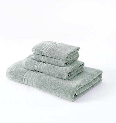 Набір рушників Modern Threads Ophelia Reh: 2 великі, 2 середні, 2 маленькі, сірий, жаккард