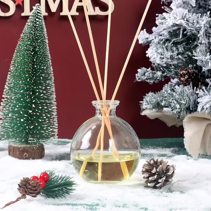 Декоративна скляна пляшка Magic Season з корковою пробкою, 260 мл, набір 6 шт. – пляшечки для зілля, декору, святкового оформлення