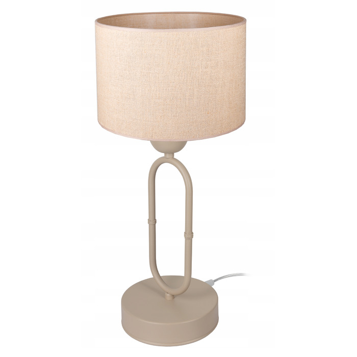 Стильна настільна нічна лампа з абажуром у стилі бохо та лофт, джут, LED E27