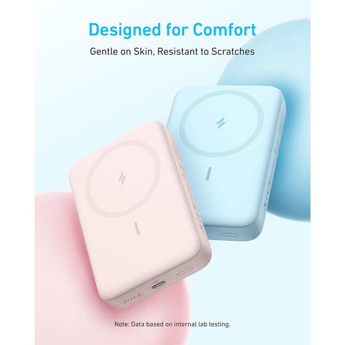 Anker Zolo Powerbank магнітна, 10000mAh, 30W, бездротова зарядка, для iPhone 17/16/15, AirPods, чорна