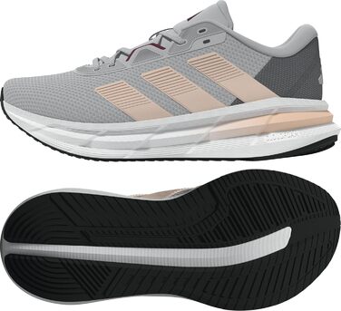 Жіночі кросівки Adidas Galaxy 7 (36 EU, сірий, помаранчевий, сірий)