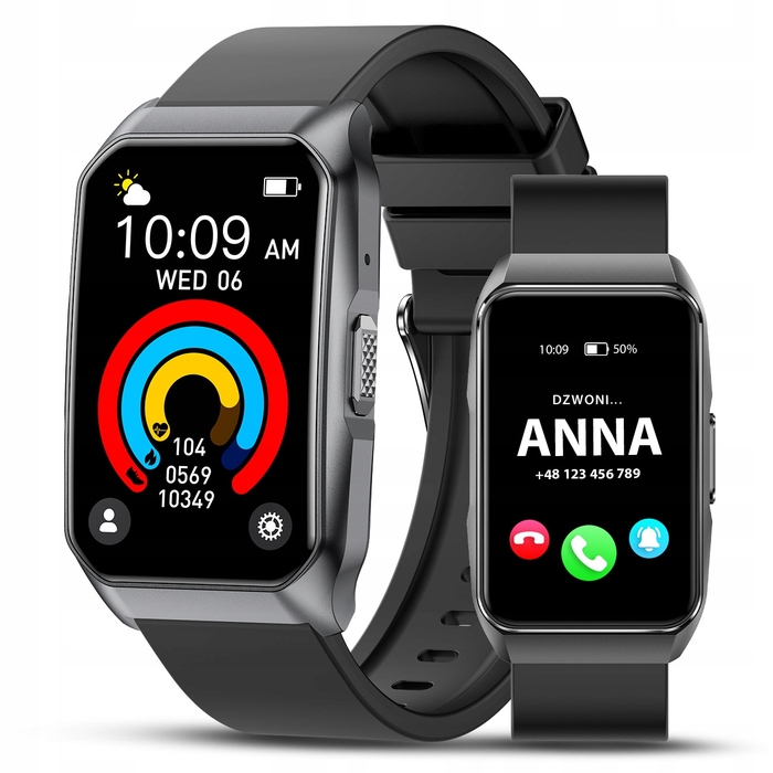 Смарт-годинник JG Smart T69, чорний