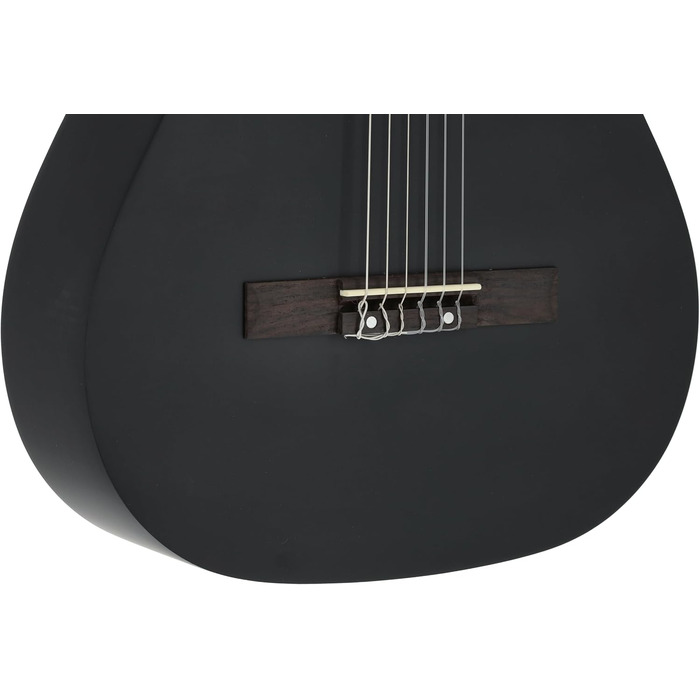 Кітара класична Juan Miguel Navarrez, 4/4, чорна, стартовий набір (сумка, медіатор, книга з CD, тюнер)