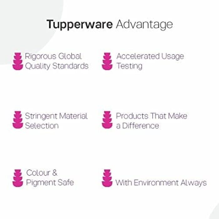 Tupperware Mylunch Liquid Tight Lunch Box 590ml 2pc