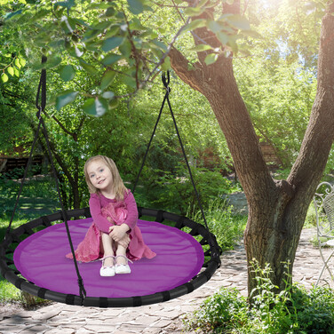 Relaxdays Bird Nest Swing 120cm
