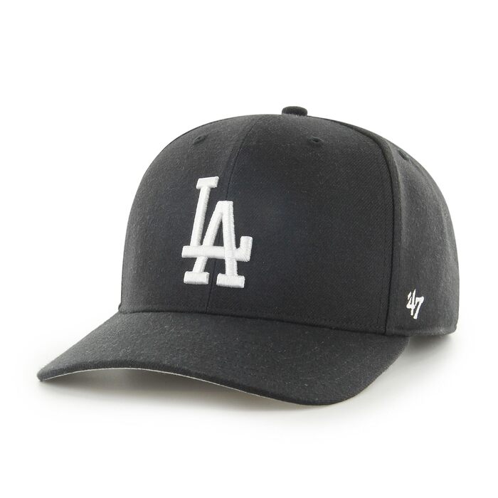Кепка бейсбольна Los Angeles Dodgers 47 Brand Cold Zone Snapback (регульована, з вигнутим козирком, логотип команди)