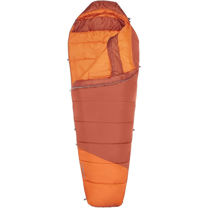 Сплячий мішок Kelty Mistral 0 Regular - червоно-жовтий, для туризму
