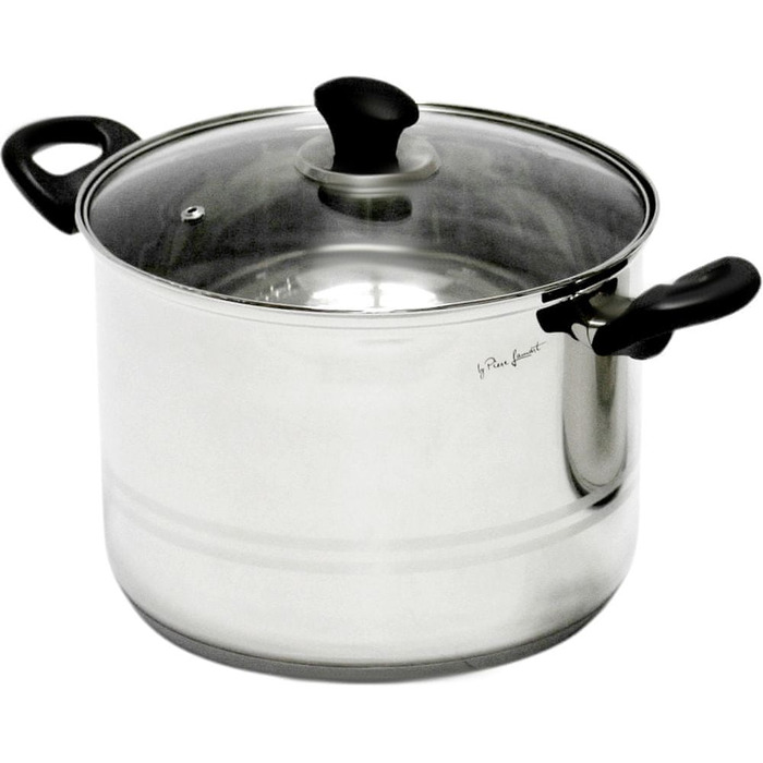 Каструля Lamart LEGER LTB2418 з кришкою, 24 см, 7,9 л