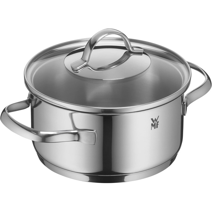 Каструля WMF Provence Plus 16 см без кришки, 1.4 л, Cromargan нержавіюча сталь, без покриття, для плити та духовки