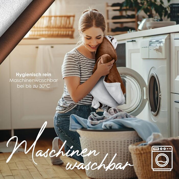 Плед KESSER® з м'якого флісу та шерпи, 220 x 240 см (XXL), теплий та затишний, для дивана або ліжка