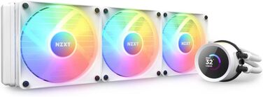 NZXT Kraken: Система водяного охолодження CPU з LCD-дисплеєм – 240 RGB (білий)