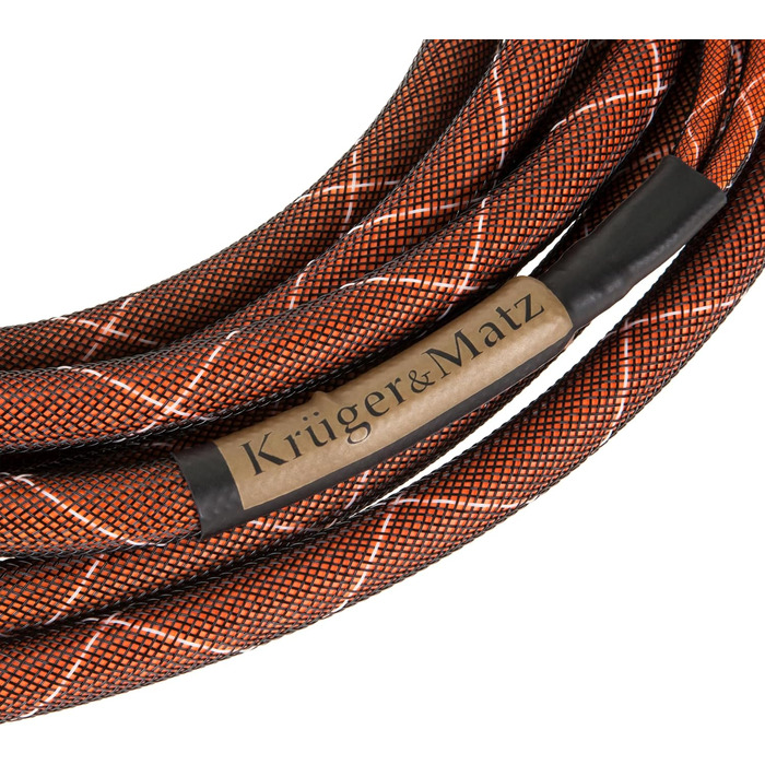 Акустичний кабель Kruger&Matz KM0335-5M з банановими роз'ємами, 5.0 м, 2 шт.